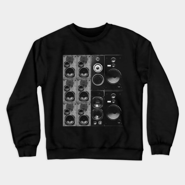 Speakers Crewneck Sweatshirt by bulografik